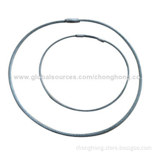 Pressed Steel Wire Rope Sling with BS, DIN, JIS, ASTIM Marks